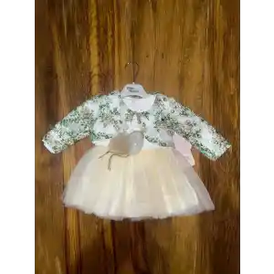 9-18 aylık prenses elbise sarı