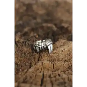 Ayarlanabilir Diş Tasarımlı Erkek Yüzük