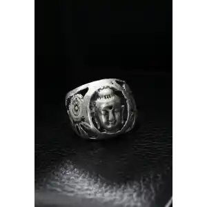 Ayarlanabilir Heykel Model Erkek Yüzük