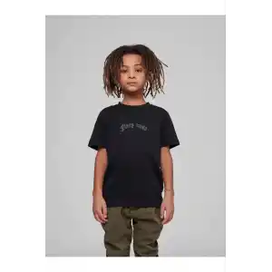 Çocuk Unisex Baskılı T-Shirt - Siyah