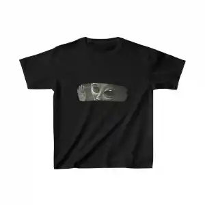 Çocuk Unisex Baskılı T-Shirt - Siyah