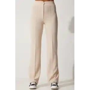 İthal krep kumaş palazzo pantolon