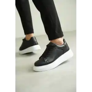 KB-B2 Kuback Siyah Cilt Günlük Erkek Ayakkabı