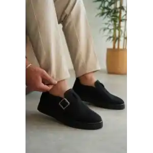 KB-KX1 Kuback Lacivert Kürklü Günlük Erkek Ayakkabı