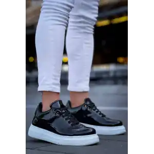 KB-X20 Kuback Siyah Rugan  Günlük Erkek Ayakkabı