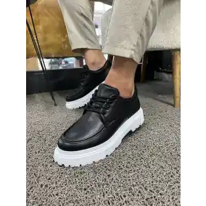 KB-X6 Kuback Siyah Cilt Günlük Erkek Ayakkabı