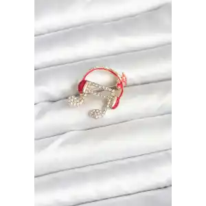 Kulaklıklı Nota Model Broş