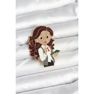 Öğretmen Figür Broş