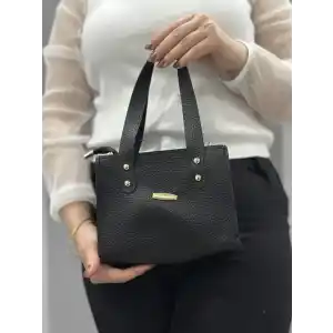 Siyah cilt limoe çanta