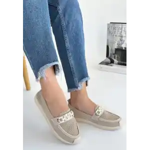 Wata Bej Triko Babet Ayakkabı