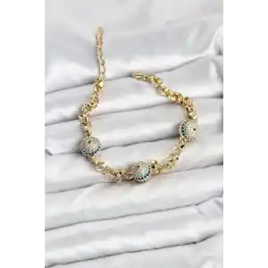 Xuping VIP Nazarlı Gold Renk Bileklik