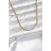 14K Gold Renk Kaplama Zincir Model CM Kadın Kolye