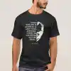 24 Kasım Öğretmenler Günü Baskılı T-shirt - Siyah