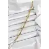316L Çelik Gold Renk Karışık Renkli Kristal Taşlı 2li Kadın Bileklik
