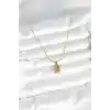 316L Çelik Gold Renk Mini Külçe Altın Model Kolye