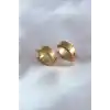 316L Çelik Gold Renk Sıkıştırmalı Erkek Küpe
