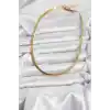 316L Çelik Gold Renk Zincir Kadın Kolye