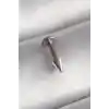 316L Çelik Gümüş Renk Çivi Model Piercing