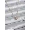 316L Çelik Zincir Gold Renk Charm Kadın Kolye