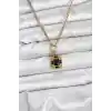 316L Çelik Zincir Gold Renk Vintage Model Kadın Kolye