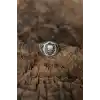 Ayarlanabilir Kuru Kafa Tasarımlı Erkek Yüzük