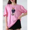 Ayıcıklı oversize tişört
