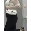 Beyaz cilt jessi çanta