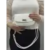 Beyaz cilt jessi çanta
