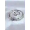 Çelik Gümüş Renk Burgu Model Erkek Bileklik Yüzük Seti