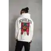Erkek SCHOOL BOY Baskılı Kapüşonlu Sweat - Beyaz