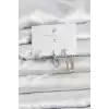 Gümüş Renk Zirkon Taşlı 3lü Kadın Küpe Seti