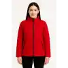 Kadın Bomber Mont Ceket – Su İtici Kumaş, Kapitone Astarlı, Fermuarlı, Kışlık - Kırmızı