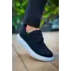 KB-003 Kuback Siyah Süet Bağcıklı  Günlük Erkek  Ayakkabı