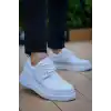 KB-X3  Kuback Beyaz Cilt Bağcıklı  Günlük Erkek  Ayakkabı