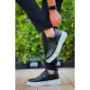 KB-X3  Kuback Siyah Cilt  Bağcıklı  Günlük Erkek  Ayakkabı