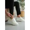 KB-X516 Kuback Beyaz Cilt Günlük Erkek Ayakkabı