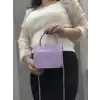 Lila cilt krash çanta