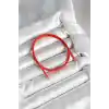 Mıknatıslı Kırmızı Renk Sarmal Kadın Bileklik