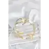 Pirinç Gold Renk Deniz Yıldızı Model Kadın Bileklik