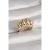 Pirinç Gold Renk Kadın Yüzük