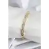 Pirinç VIP Seri Gold Renk Parçalı Model Kadın Bileklik