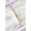 Pirinç Zirkon Taşlı Deniz Yıldızı Model Gold Renk Kadın Bileklik