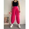 Şalvar pantolon fuşya s23202