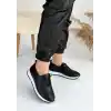 Tone Siyah Cilt Bağcıklı Spor Ayakkabı