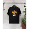 Unisex Çocuk Baskılı T-Shirt - Siyah