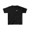 Unisex Çocuk Baskılı T-Shirt - Siyah