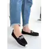 Wata Siyah Triko Babet Ayakkabı