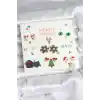 Yılbaşı Temalı 8 Çift Küpe Seti