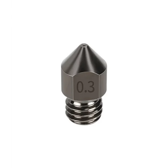 0.3mm Sertleştirilmiş Çelik MK8 Nozzle - Ender 3/CR10 Uyumlu
