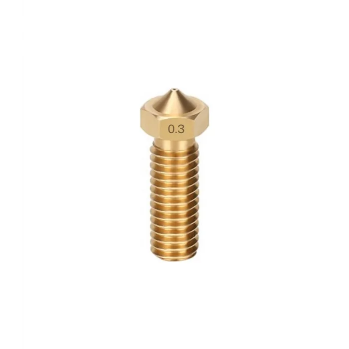 0.3mm Volcano Pirinç Nozzle - 1.75mm - Sidewinder X1/X2 Uyumlu